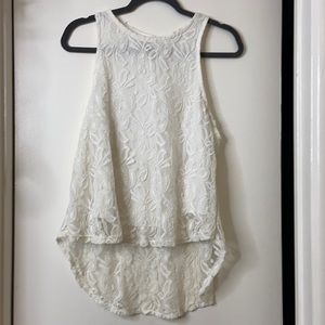 Lace tank top